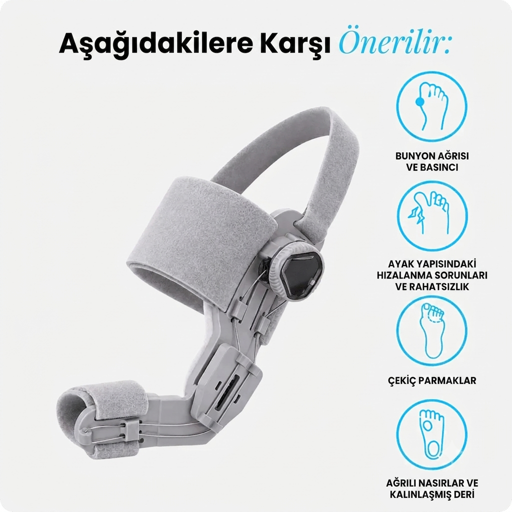 “Conforfix™ Ayak Bunyon Destekleyici”